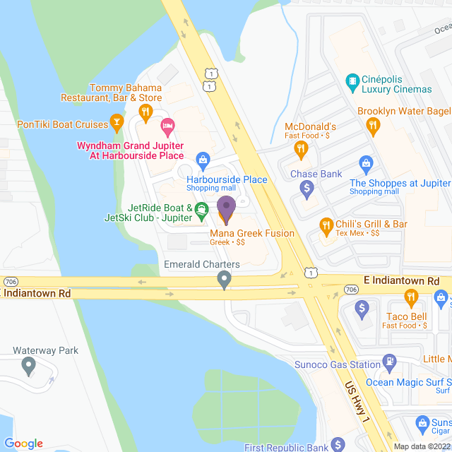 Recent locations map